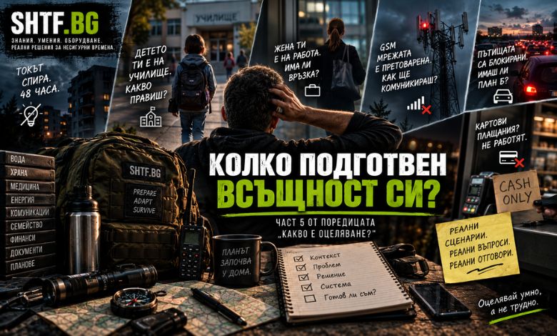 КОЛКО ПОДГОТВЕН СИ ВСЪЩНОСТ?